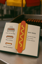 Hot Dog Bookmark