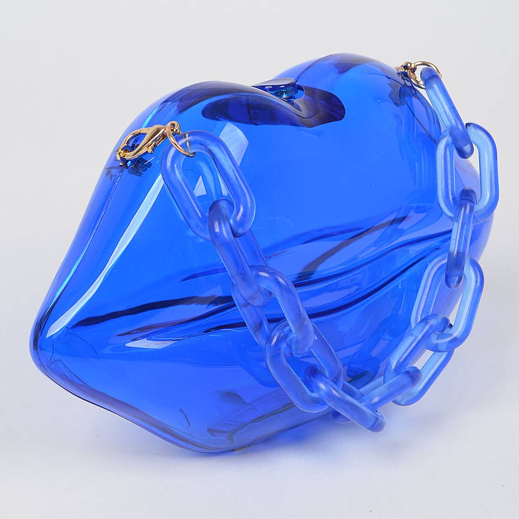 Clear Lip Plastic Hand Bag