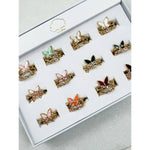 Butterfly Mix Design Ring