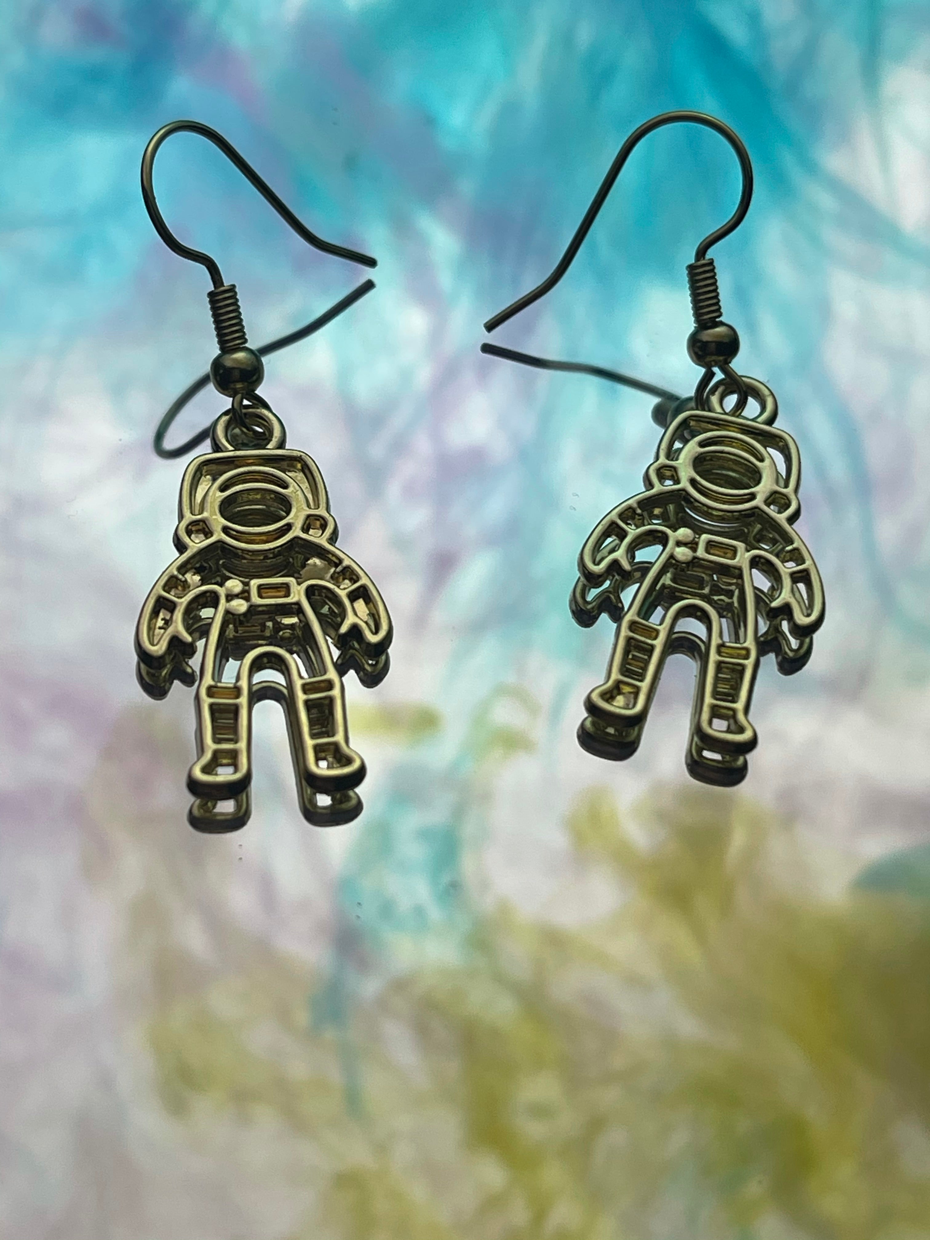 Astronaut Earrings